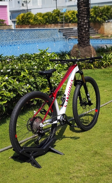 Xe Đạp Carbon Zbike Custom màu Vàng Đỏ - group M8100 (Duy Do KH8248120)