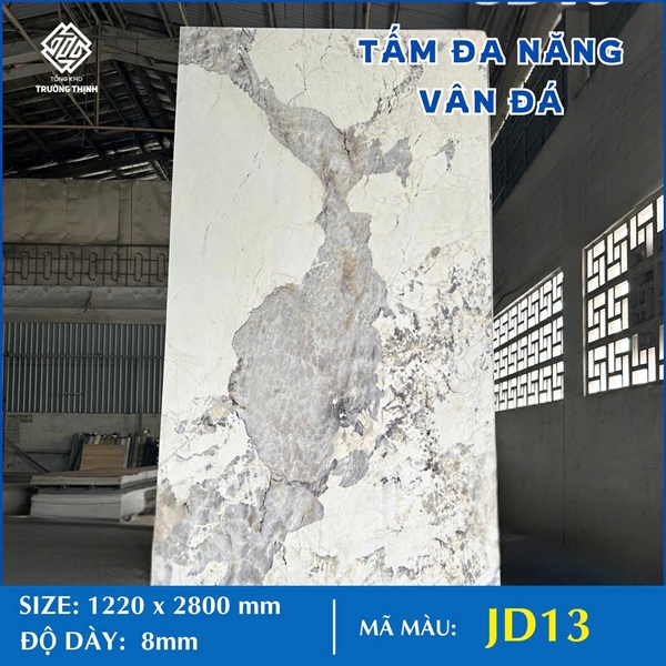 TẤM ĐA NĂNG - VÂN ĐÁ JD13 - 8MM - 2M8