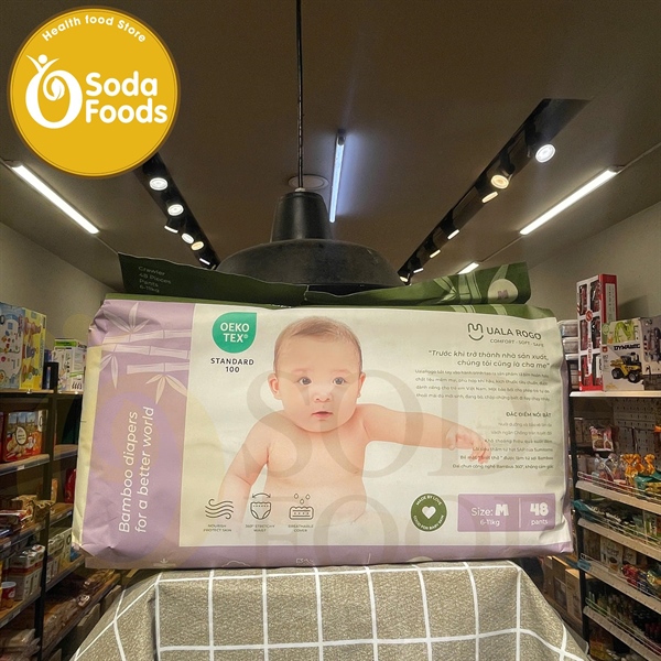 Tã quần Uala Rogo Việt M48 (6-11kg)