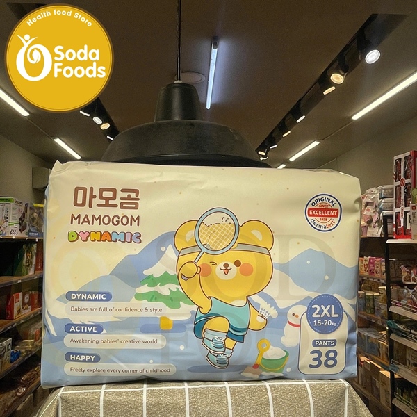 Tã quần Mamogom Dynamic Hàn 2XL38 (15-20kg)