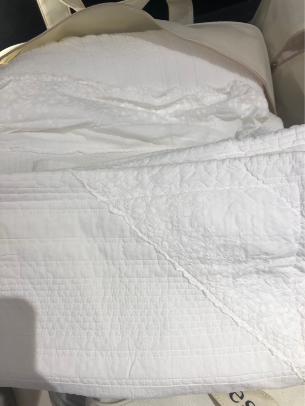 Bộ ga "Cát mịn"| Cotton mài cát siêu mềm - Chần full 4 món , Vỏ chăn chần 200x230 cm - Chần sọc viền bèo - JF05.03