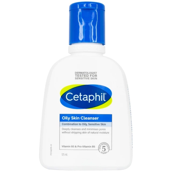 Sữa rửa mặt Cetaphil Oily Skin Cleanser cho da dầu nhạy cảm (118ml)