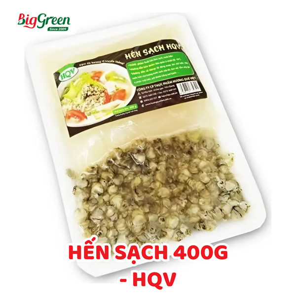Hến Sạch 400G - Hqv