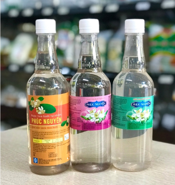 Hương hoa bưởi Phúc Nguyên, tem cam 500ml /Mùi nhẹ