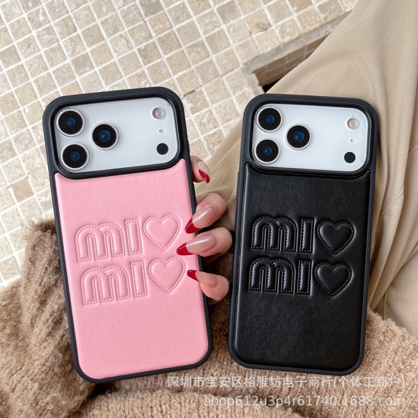 Case Da Hồng MiMi Tim - 14PRO