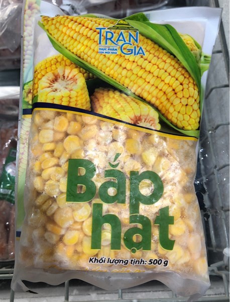 Bắp hạt đông lạnh trần gia 500g