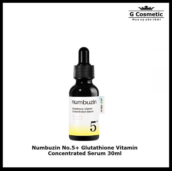 Serum Numbuzin No.5+ Glutathione Vitamin Concentrated 30ml