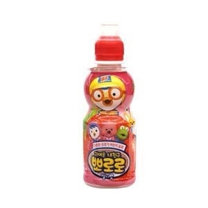 Paldo - Pororo dạng chai hương vị dâu (235ml *24 chai)