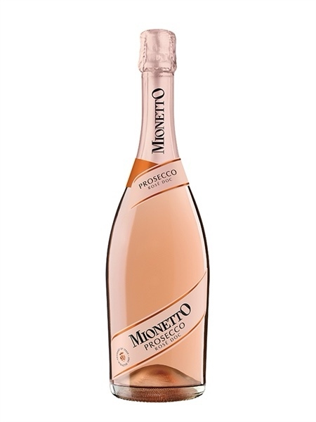 Vang nổ mionetto prosecco rose 11% chai 750ml ý
