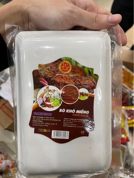 Bò khô miếng Phương Huyền 80g