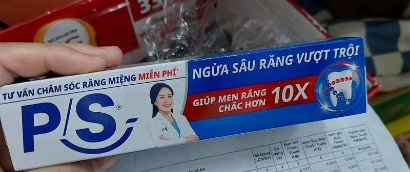 Kem đánh răng P/S ngừa sâu răng 100g