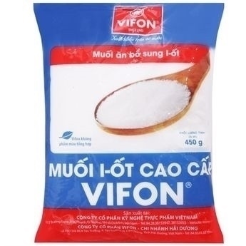 Muối I ốt cao cấp Vifon 450g