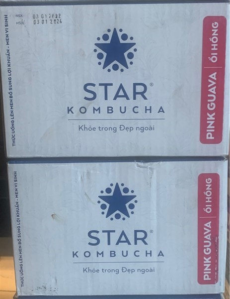 Star Kombucha vị ổi hồng 250ml