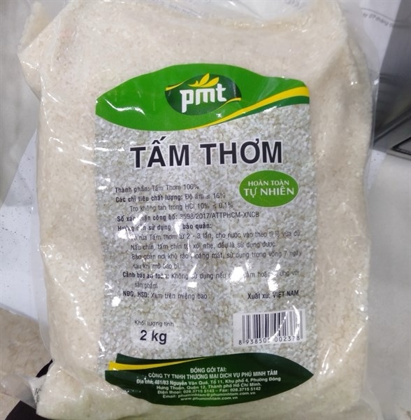 Gạo Tấm thơm pmt 2kg