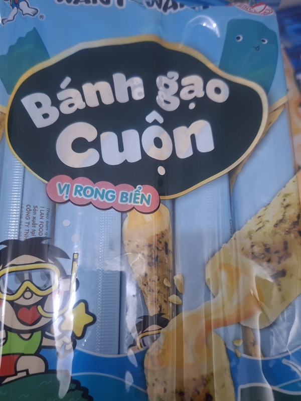 Bánh gạo cuộn want want vị rong biển 1 thanh