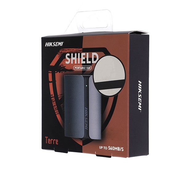 Ổ cứng di động Hiksemi Portable Shield SSD T300S Terre 512GB (USB3.1, TypeC)
