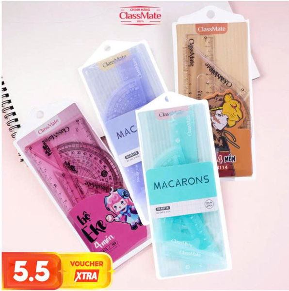NNB - Bộ 4 thước đủ loại (ST98574)