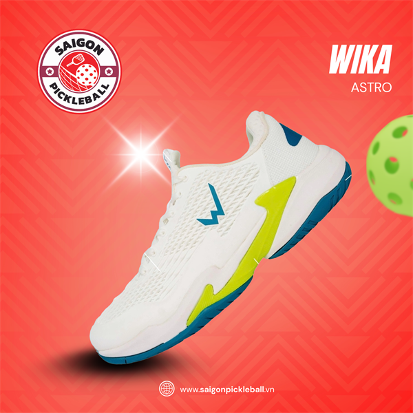 Giày Pickleball Wika Astro - Màu Trắng