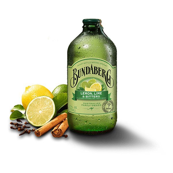 Bia Bundaberg lemon, Lime & bitters 375ml