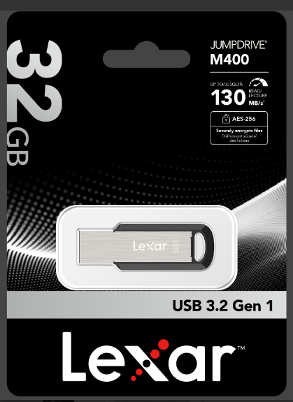 USB 64GB LEXAR JumpDrive M400