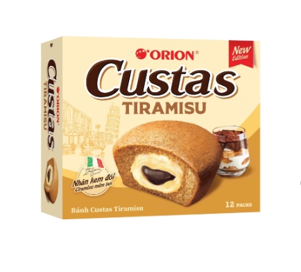 Bánh Custas Tiramisu