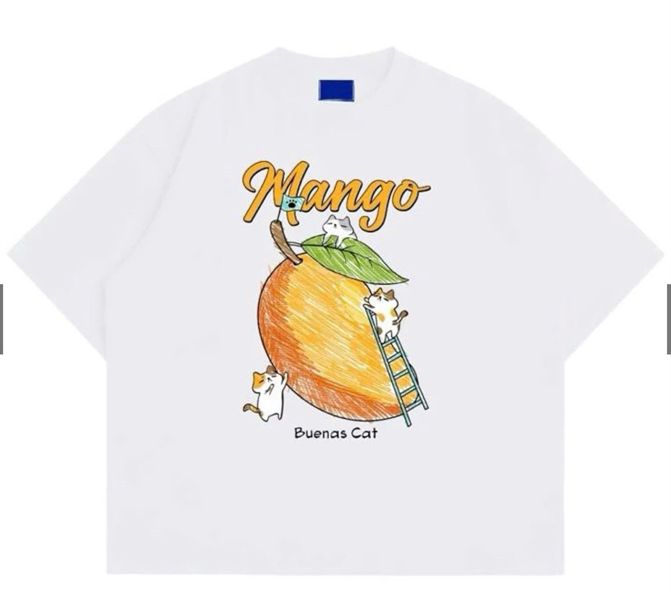 BUENAS® JUICY MANGO BOXY TEE / JM06 - TRANG