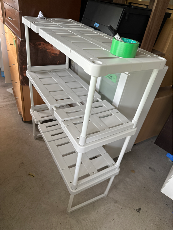 Kệ nhựa 3 tầng tháo rời dc