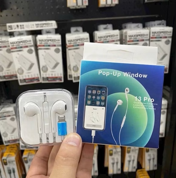 Tai nghe iphone X Pop Up Window 13pro