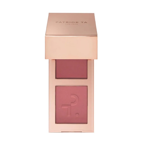 MINI PATRICK TA Má Hồng Double Take Creme & Powder Blush Duo - She Goes To The Gym