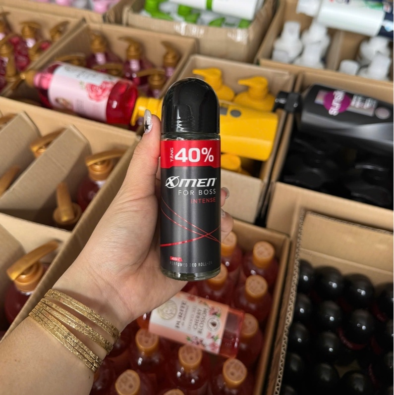 Lăn Xmen for Boss intense đỏ 40% 70ml