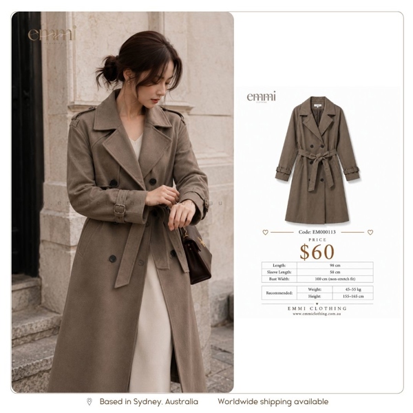 Madison Trench Coat