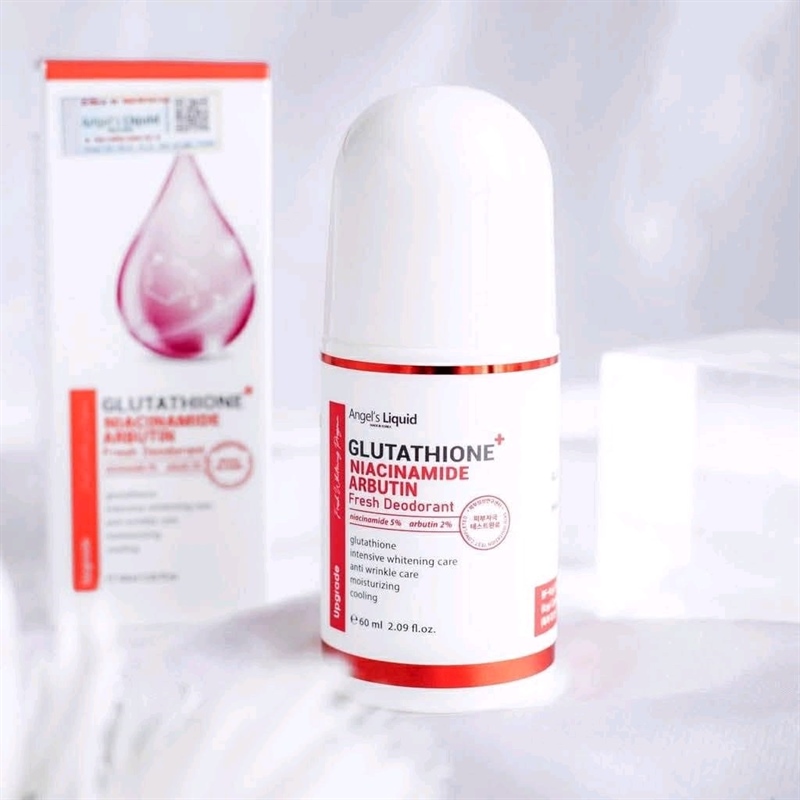 angel's liquid glutathione deodorant review Lăn Khử Mùi Niacinamide Fresh Lăn Nách Glutathione+ Niacinamide Arbutin Cooling Lăn Khử Mùi Trị Thâm
