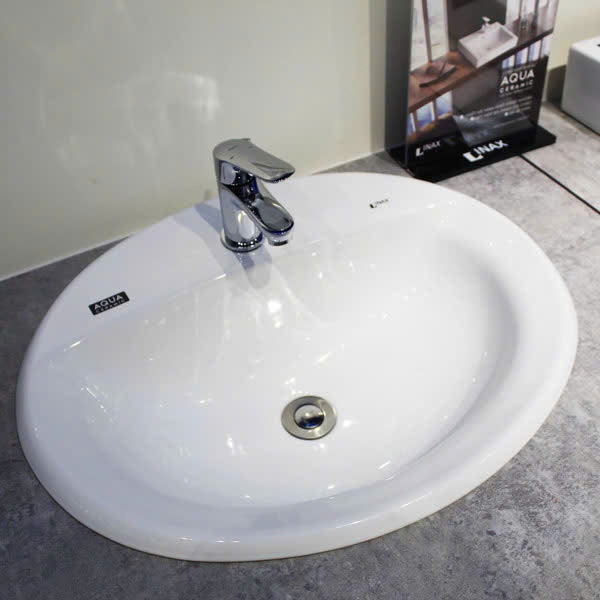 Lavabo dương vành Inax