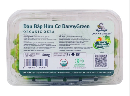 Đậu bắp hữu cơ