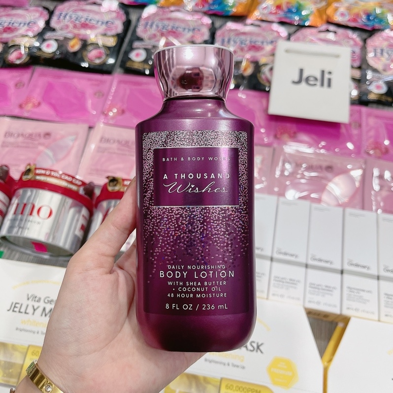 Sữa Dưỡng Thể Hương Nước Hoa A Thousand Wisher By Bath & Body Works Mỹ 236ml