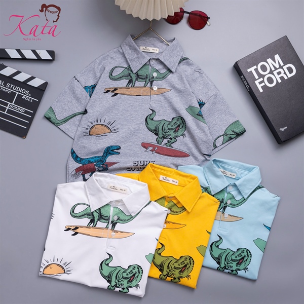 AT POLO IN KHỦNG LONG, SIZE 10-20, RI6