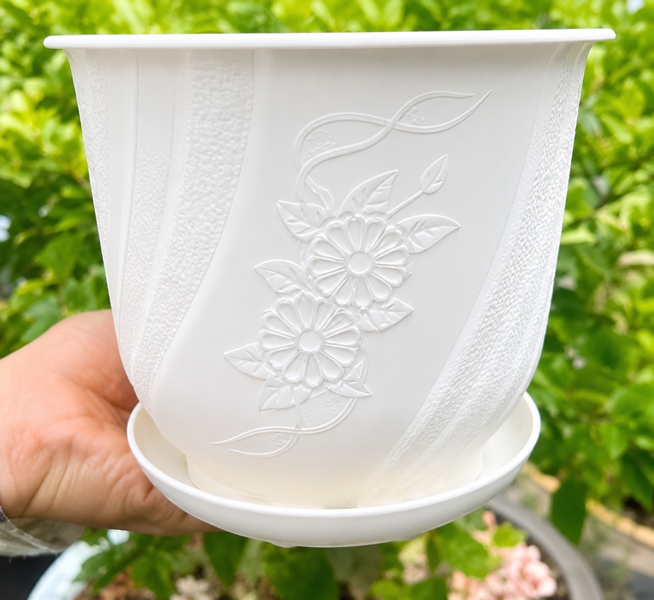 CHẬU BOM CÓ ĐĨA 140