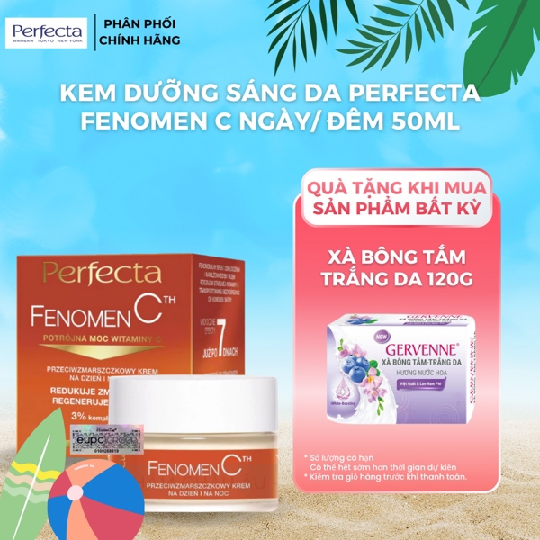 Kem Sáng Da Dưỡng Ẩm Sâu Ngày Đêm Perfecta Fenomen C Deep Moisturising Day & Night Cream 50ml