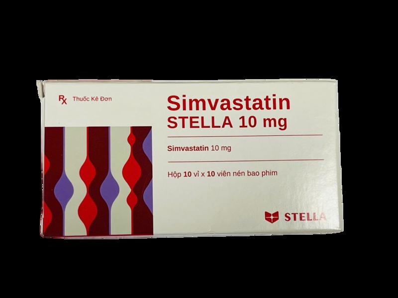 Simvastatin 10mg stella (h/100v)