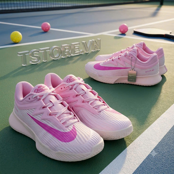 Giày Pickleball / Tennis Nike Vapor Pro 3 - HV1376 601 - Màu Hồng