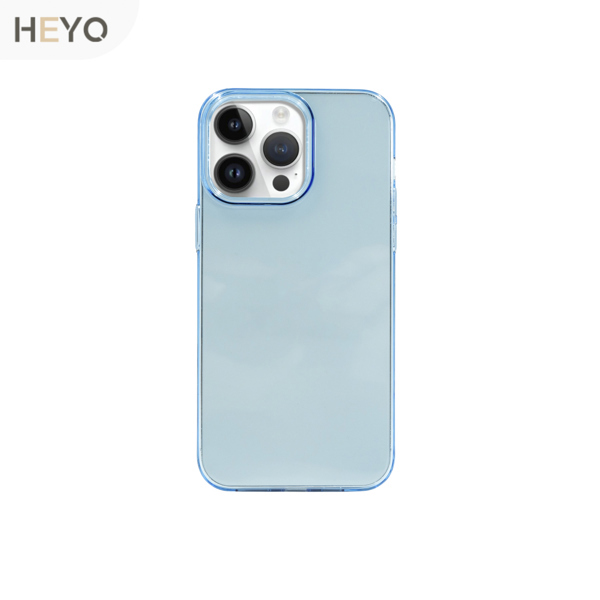 Ốp lưng Mica trong suốt| IP 13→16 Pro Max (Xanh)