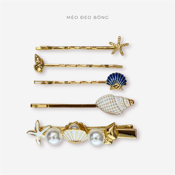 Kẹp tóc Vỏ Sò