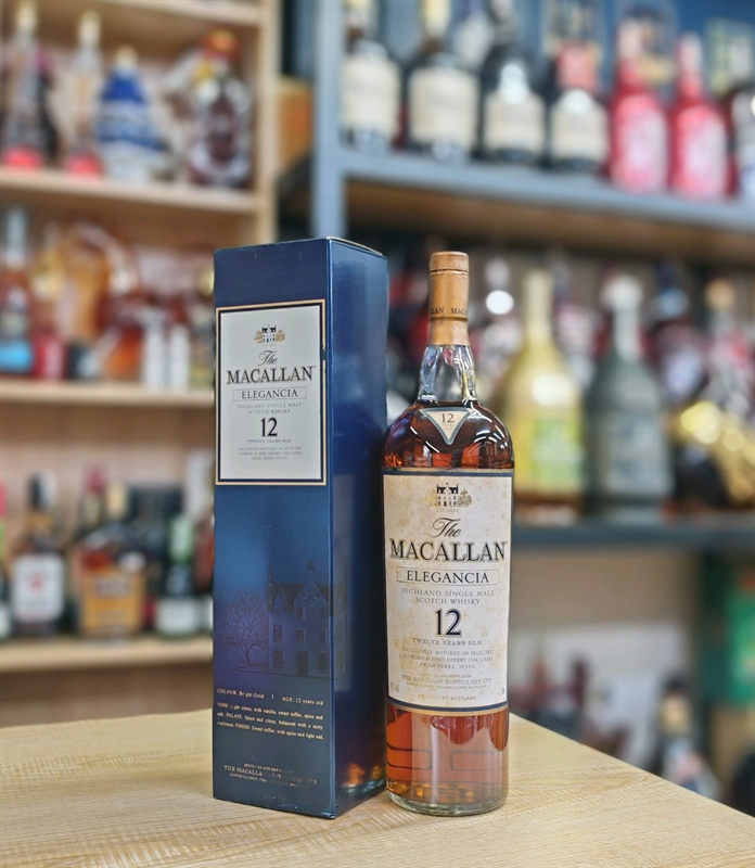 Rượu Macallan 12 năm Elegancia 100cl 40%
