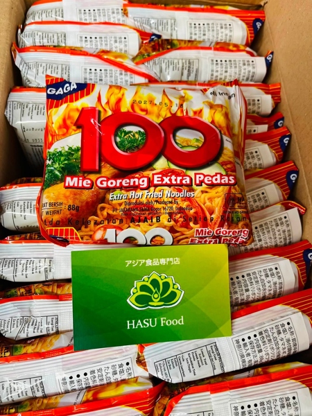 Mì Indonesia Gaga 100 extra pedas (Trắng)ラーメン