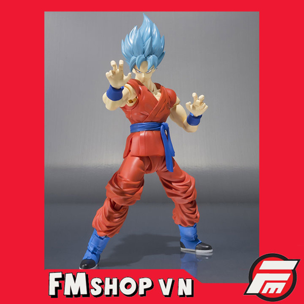 (2ND) SHF DRAGON BALL Z RESURRECTION F SON GOKU SSJ BLUE