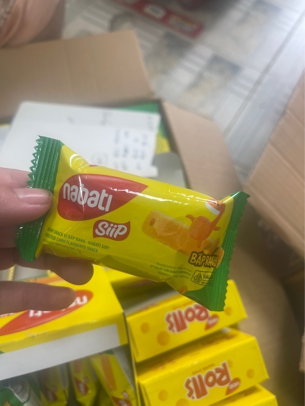 Nabati siip vị bắp rang