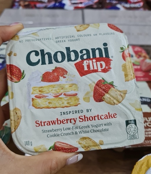 Dy strawberry yogurt chobani flip 140g T8