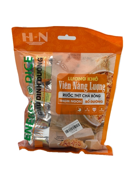 Lương khô viên năng lượng ruốc thịt trà bông