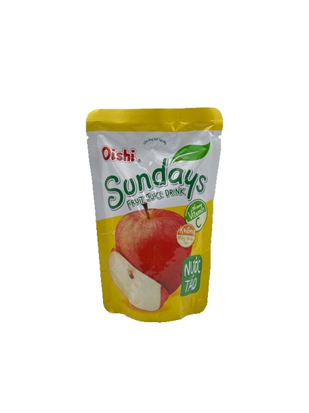 Nước Uống DP - 180ml ( Trái cây Oishi Sundays hương táo)