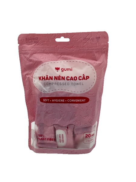 Khăn nén cao cấp Gumi